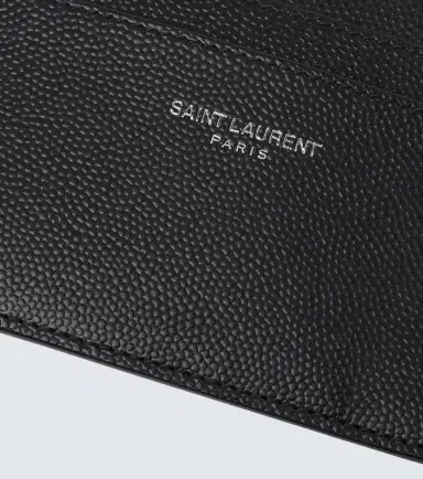 Saint Laurent Leather card holder | Thumbnail 3
