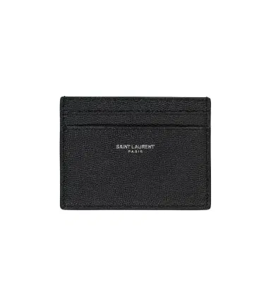 Saint Laurent Leather card holder | Thumbnail 1