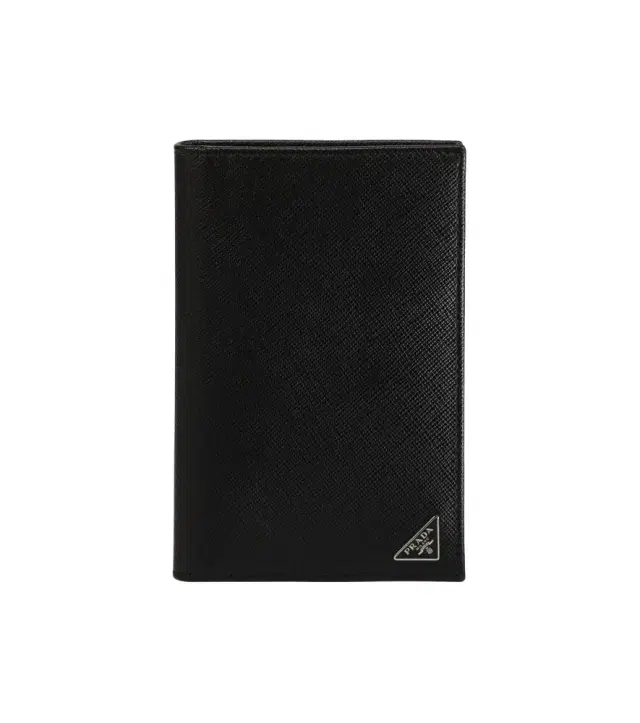 Billfold leather wallet with logo