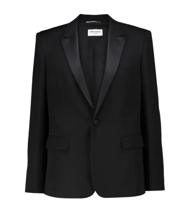 Saint Laurent Wool tuxedo jacket