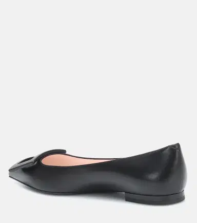 Roger Vivier Gommettine Ball leather ballet flats | Thumbnail 3