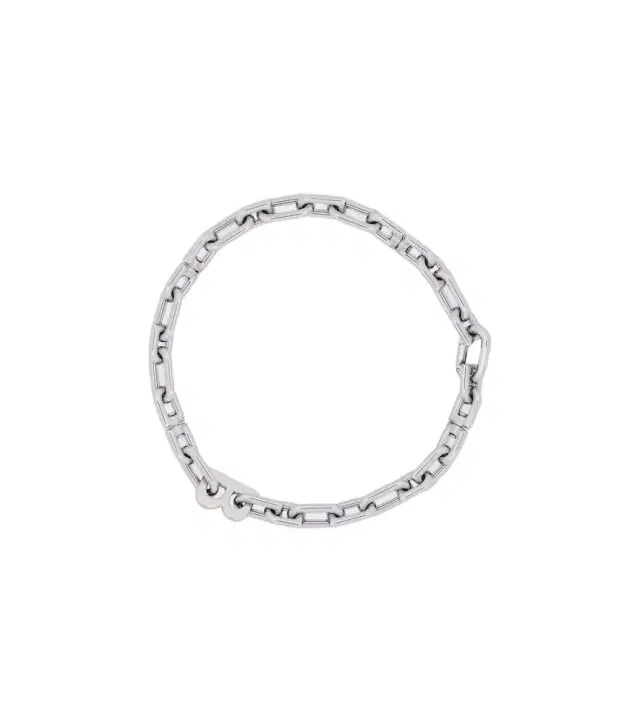 B Chain thin necklace