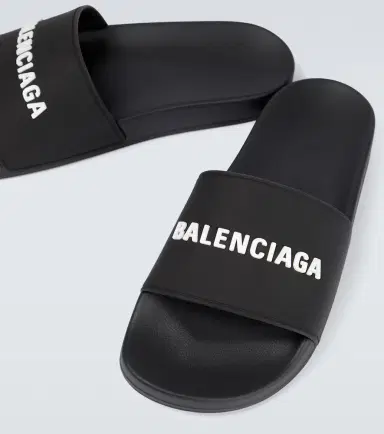 Balenciaga Pool logo rubber slides | Thumbnail 5 Balenciaga Pool logo rubber slides | Thumbnail 5