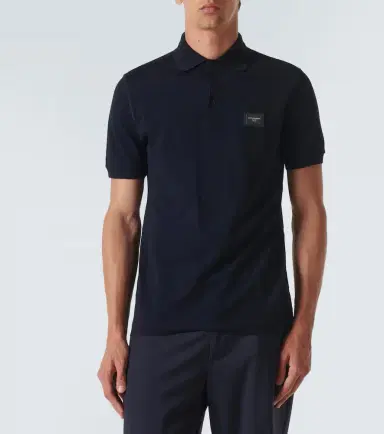 Dolce & Gabbana Plaque polo shirt | Thumbnail 4 Dolce & Gabbana Plaque polo shirt | Thumbnail 4
