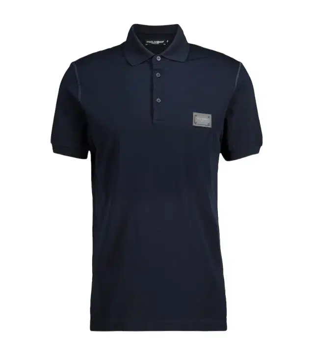 Dolce & Gabbana Plaque polo shirt