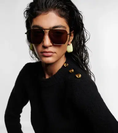 Bottega Veneta Aviator sunglasses | Thumbnail 3