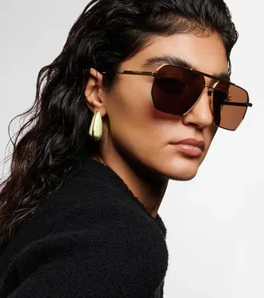 Bottega Veneta Aviator sunglasses | Thumbnail 5