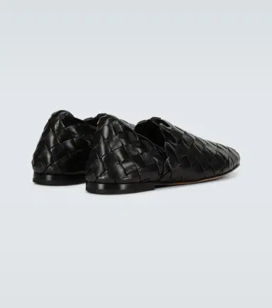 Bottega Veneta Intreccio leather slippers | Thumbnail 2