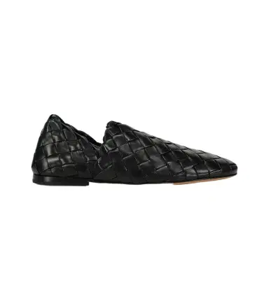 Bottega Veneta Intreccio leather slippers | Thumbnail 1