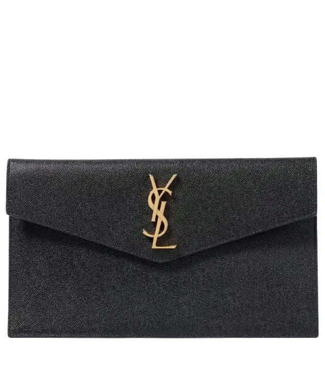 Saint Laurent Uptown leather clutch