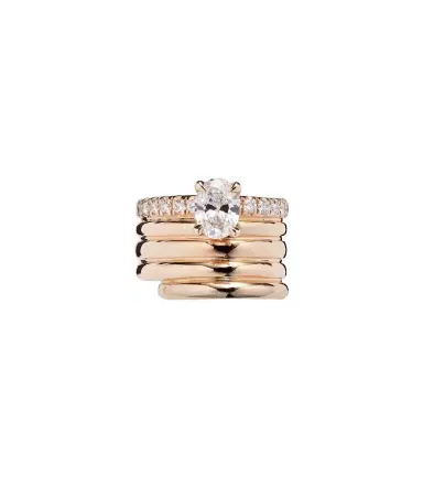 Repossi Blast 18kt rose-gold ear cuff with diamonds | Thumbnail 1
