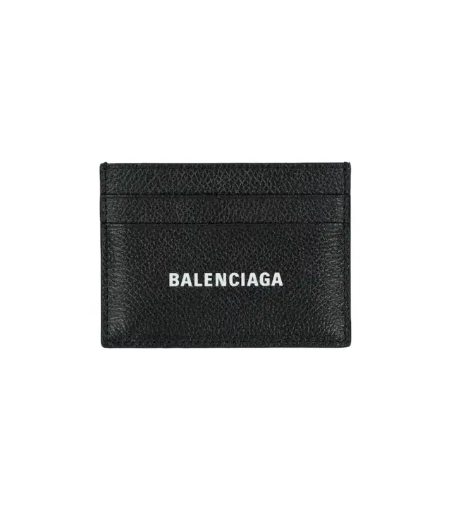 Balenciaga Cash leather card holder