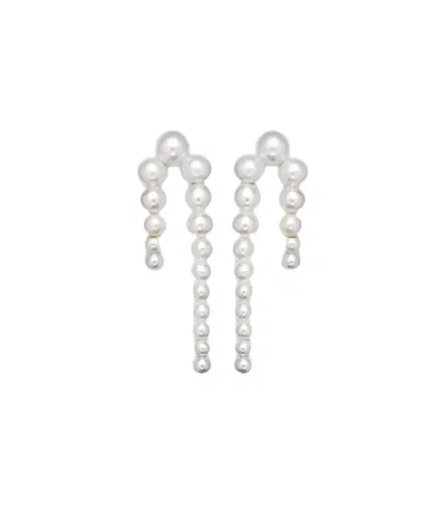 Sophie Bille Brahe Petite Perle Nuit 14Kt gold and pearl earrings