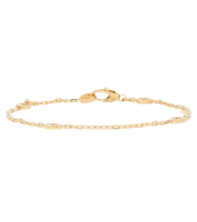 Gucci Interlocking G 18kt gold bracelet