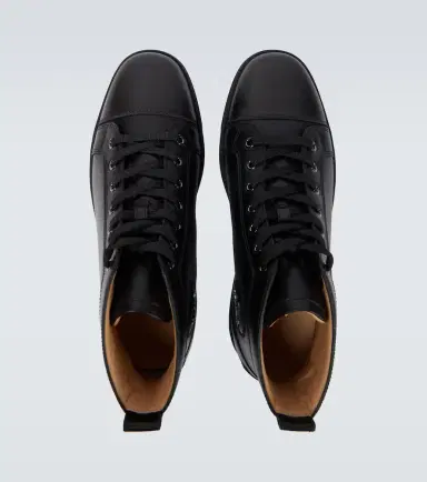 Christian Louboutin Louis high-top leather sneakers | Thumbnail 2