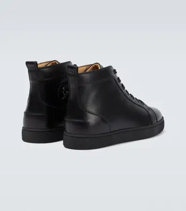 Christian Louboutin Louis high-top leather sneakers | Thumbnail 3