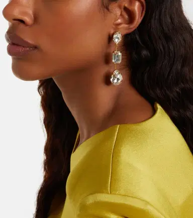 Jennifer Behr Allanah crystal-embellished earrings | Thumbnail 5