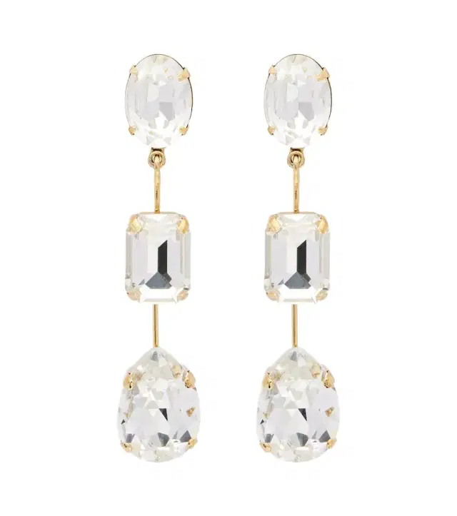 Jennifer Behr Allanah crystal-embellished earrings