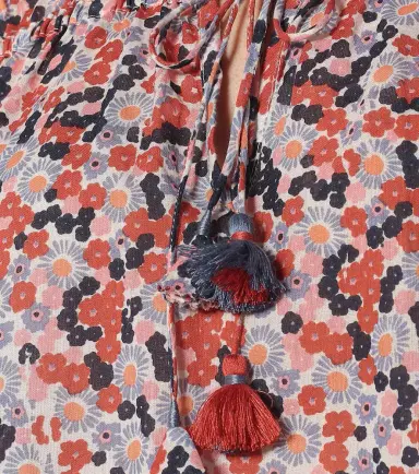 Poupette St Barth Clara floral cotton blouse | Thumbnail 3 Poupette St Barth Clara floral cotton blouse | Thumbnail 3