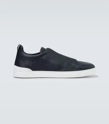 Zegna Triple Stitch leather sneakers | Thumbnail 6