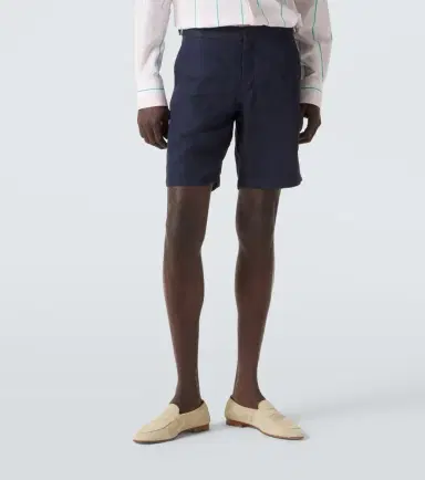 Orlebar Brown Norwich slim-fit linen shorts | Thumbnail 5