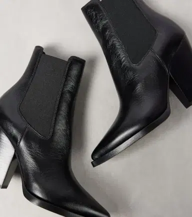 Saint Laurent Theo 95 leather Chelsea boots | Thumbnail 3