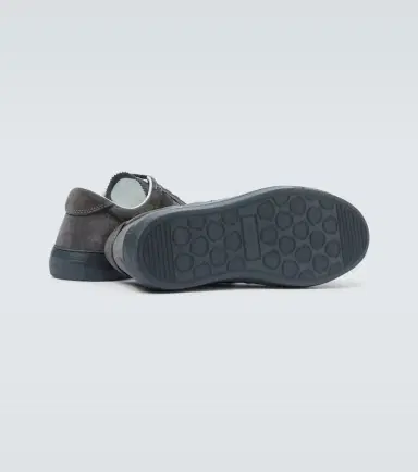 Moncler New Monaco suede sneakers | Thumbnail 2