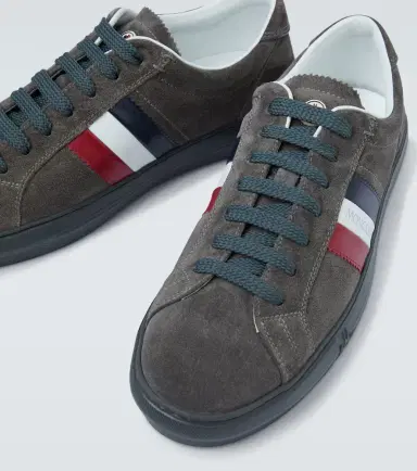 Moncler New Monaco suede sneakers | Thumbnail 3