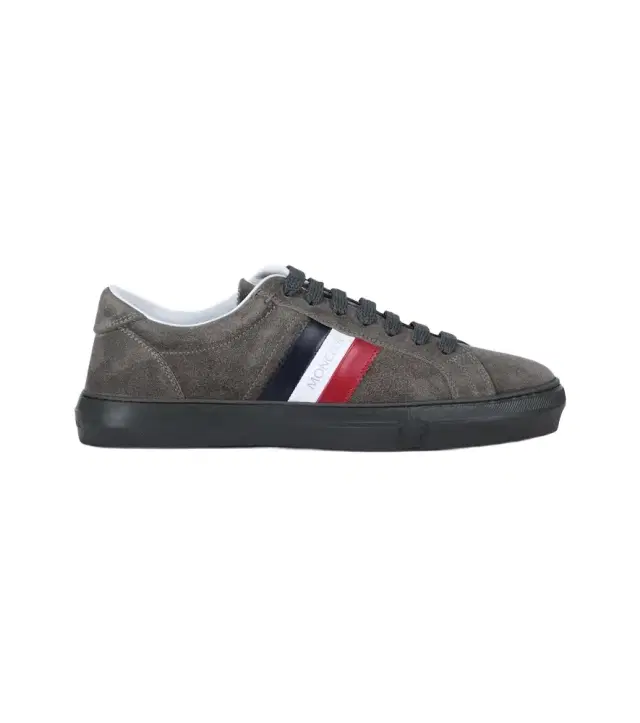 Moncler New Monaco suede sneakers