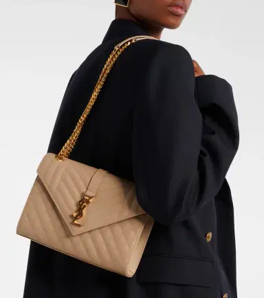 Saint Laurent Envelope Medium shoulder bag | Thumbnail 4 Saint Laurent Envelope Medium shoulder bag | Thumbnail 4