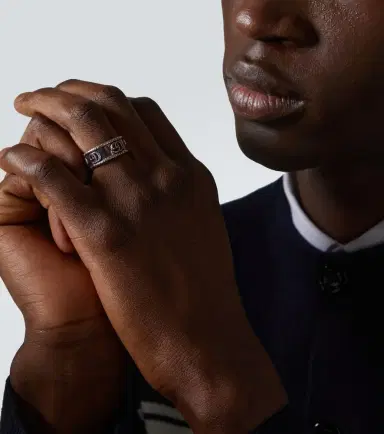 Gucci Double G sterling silver ring | Thumbnail 4 Gucci Double G sterling silver ring | Thumbnail 4