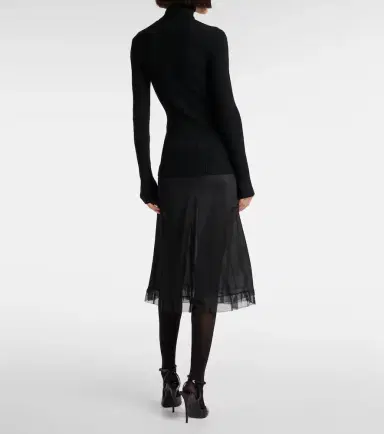 Wolford Wool turtleneck sweater | Thumbnail 2 Wolford Wool turtleneck sweater | Thumbnail 2