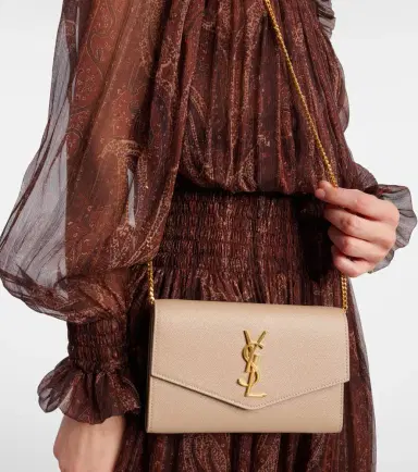 Saint Laurent Uptown Small leather wallet on chain | Thumbnail 4 Saint Laurent Uptown Small leather wallet on chain | Thumbnail 4