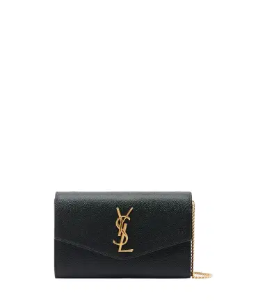 Saint Laurent Uptown leather wallet on chain | Thumbnail 1 Saint Laurent Uptown leather wallet on chain | Thumbnail 1