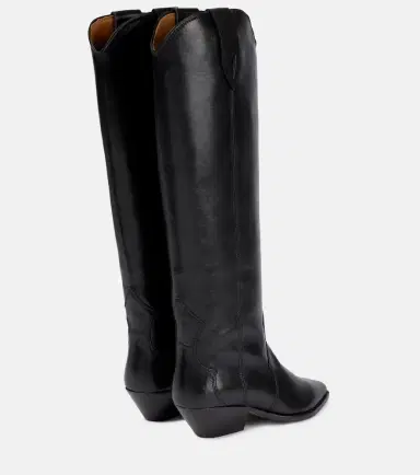 Isabel Marant Denvee leather knee-high boots | Thumbnail 3