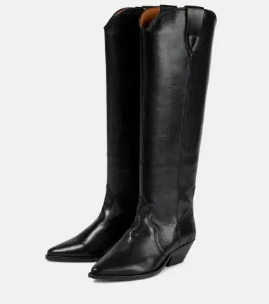Isabel Marant Denvee leather knee-high boots | Thumbnail 5