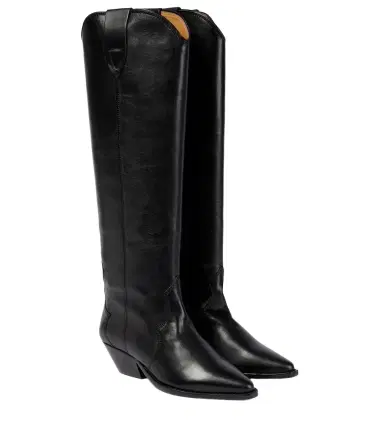 Isabel Marant Denvee leather knee-high boots | Thumbnail 1