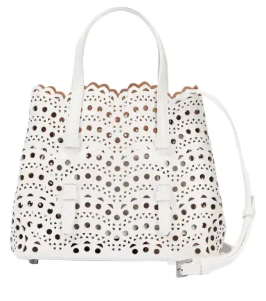 Alaïa Alaïa Le Mina 25 Vienne Wave leather tote bag | Thumbnail 1 Alaïa Alaïa Le Mina 25 Vienne Wave leather tote bag | Thumbnail 1