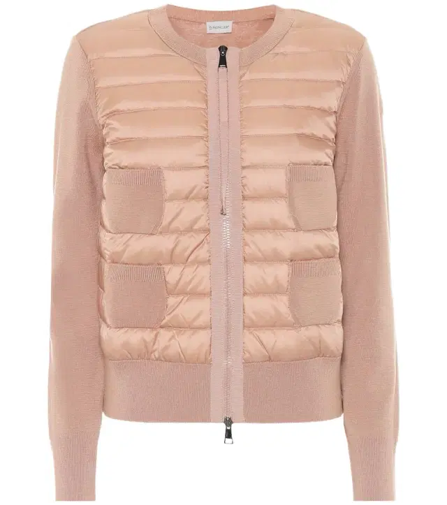 Down and wool jacket