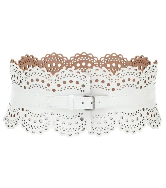 Alaïa Leather corset belt