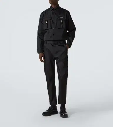 Prada Technical nylon pants | Thumbnail 4