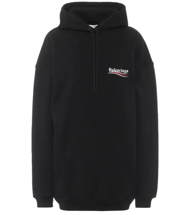 Oversized cotton hoodie