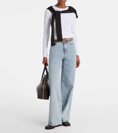Velvet Zofina cotton jersey top | Thumbnail 2