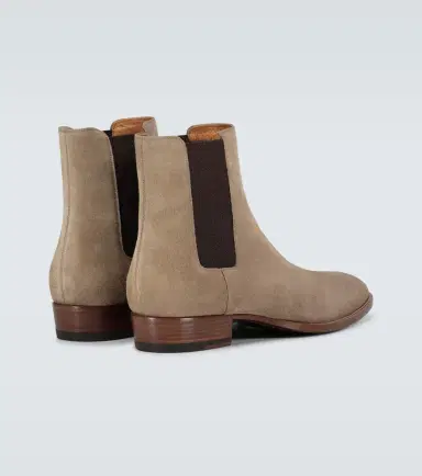 Saint Laurent Wyatt suede Chelsea boots | Thumbnail 4