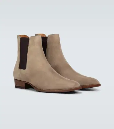 Saint Laurent Wyatt suede Chelsea boots | Thumbnail 5