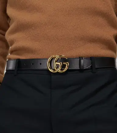 Gucci GG Marmont leather belt | Thumbnail 3