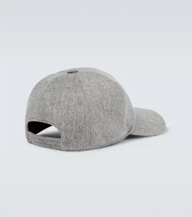 Loro Piana Logo cashmere baseball cap | Thumbnail 2 Loro Piana Logo cashmere baseball cap | Thumbnail 2