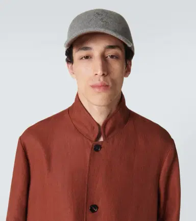 Loro Piana Logo cashmere baseball cap | Thumbnail 3 Loro Piana Logo cashmere baseball cap | Thumbnail 3