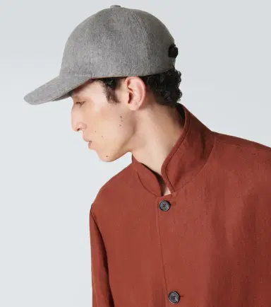 Loro Piana Logo cashmere baseball cap | Thumbnail 4 Loro Piana Logo cashmere baseball cap | Thumbnail 4