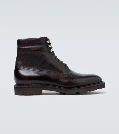 John Lobb Alder leather lace-up boots | Thumbnail 5